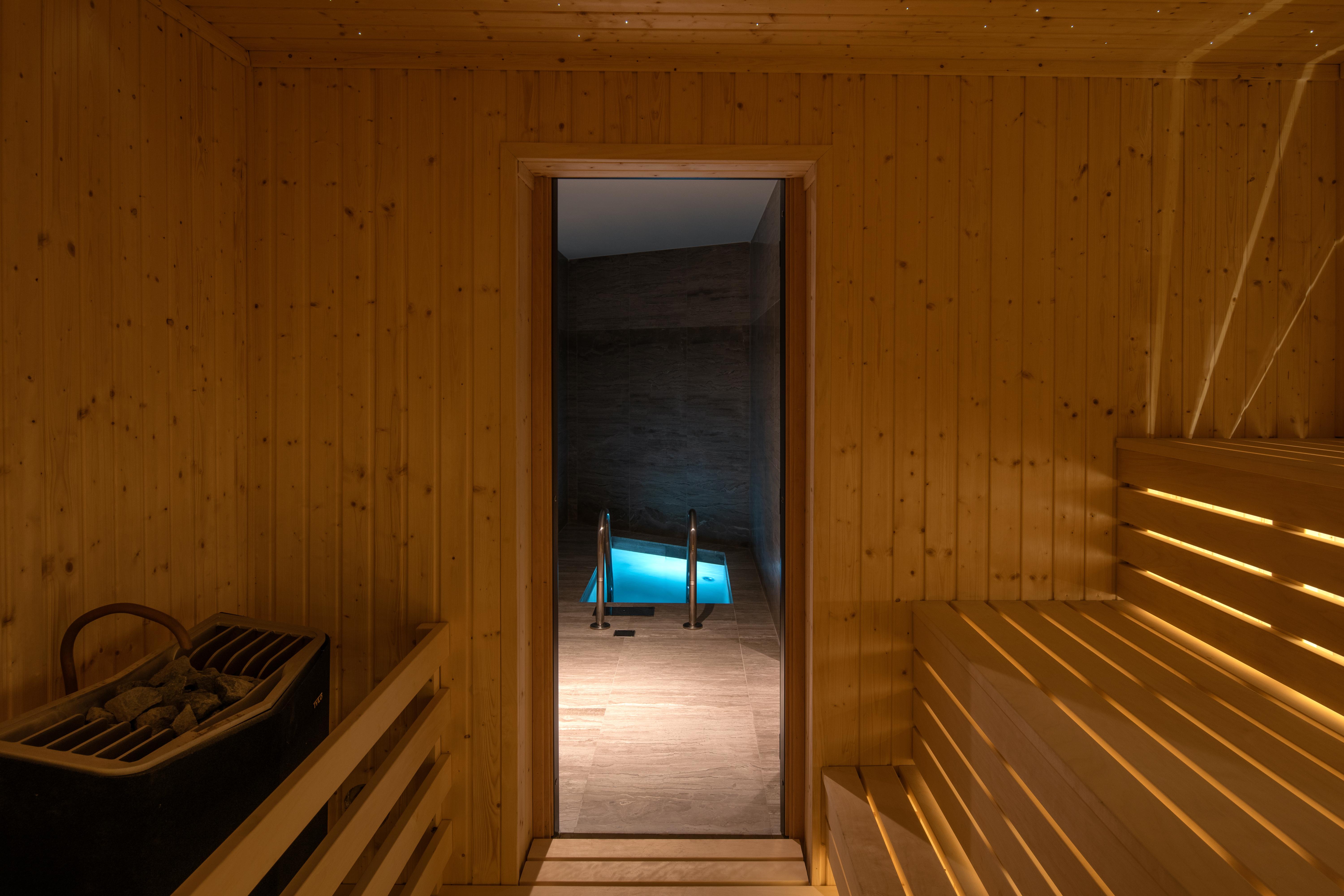 Amara - Sea Your Only View™ Limassol Exterior photo A modern Finnish sauna